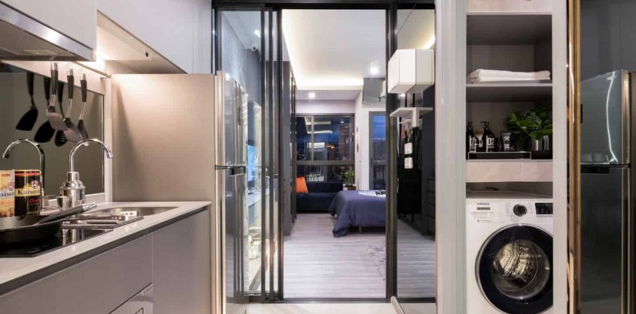 Eigentumswohnung in Bangkok, Thailand, 1 Schlafzimmer  № 166943