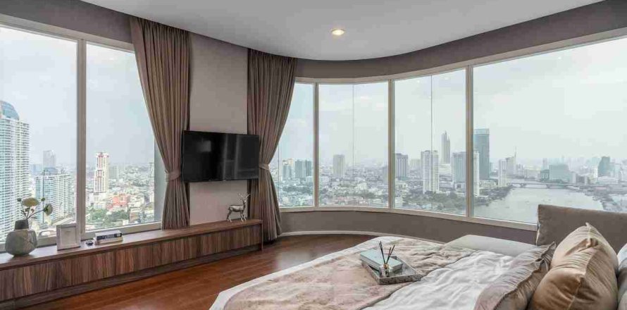 คอนโดมิเนียมในธนบุรี, กรุงเทพฯ, ประเทศไทย, 3 ห้องนอน № 184108