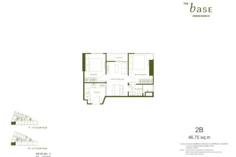 Condominio de 2 dormitorios en Bangkok, Tailandia № 135241 - foto 4