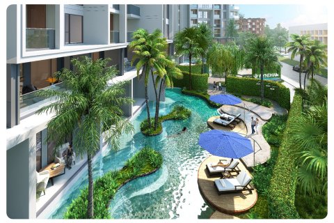 Condo sur Naithon Beach, Thaïlande, 2 chambres  № 165286