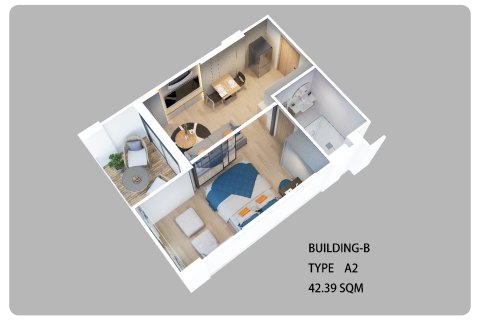 Condominio de 1 dormitorio en Naithon Beach, Tailandia № 165288 - foto 12