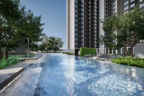 Condominio de 1 dormitorio en Phaya Thai, Bangkok, Tailandia № 166621