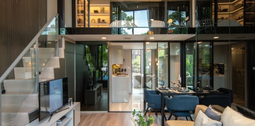 Studio dans le Condo à Khlong Toei, Bangkok, Thaïlande № 146254
