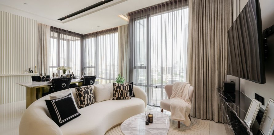 Condominio de 2 dormitorios en Bangkok, Tailandia № 143013