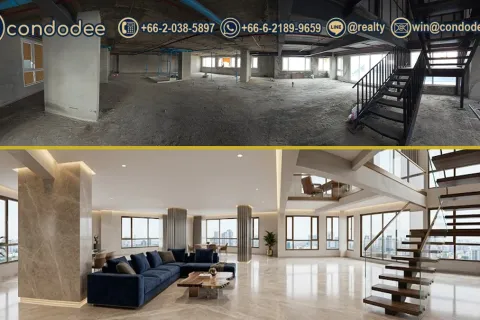 Condo in Watthana, Bangkok, Thailand, 4 bedrooms  № 201158