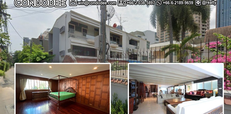 Reihenhaus in Sathon, Bangkok, Thailand 3 Schlafzimmer № 201159
