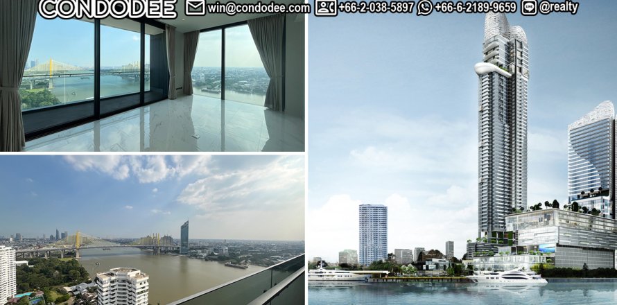 คอนโดมิเนียมในสาทร, กรุงเทพฯ, ประเทศไทย, 2 ห้องนอน № 201161