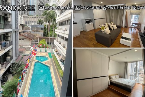 Studio in the Condo in Bangkok, Thailand  № 201156