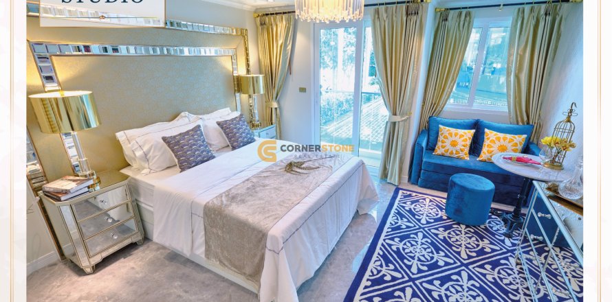 Condominio de 1 dormitorio en Jomtien Beach, Pattaya, Tailandia № 204917