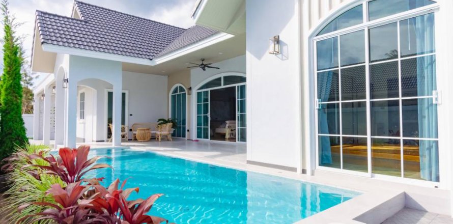 Chalet de 3 dormitorios en Cha-am, Tailandia № 134462