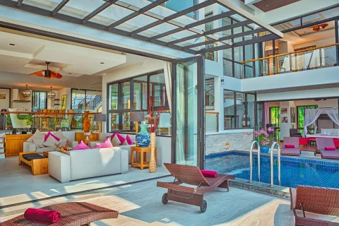 Chalet de 6 dormitorios en Phuket, Tailandia № 173068 - foto 9