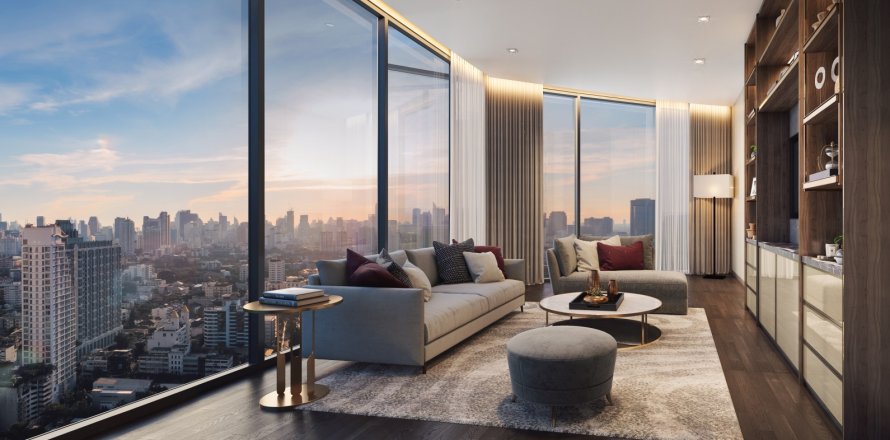 Condominio de 1 dormitorio en Bangkok, Tailandia № 165644