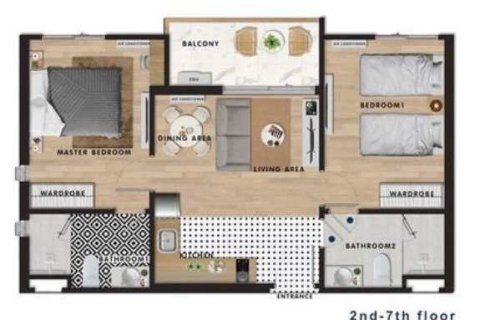 Apartamento de 2 dormitorios en Phuket, Tailandia № 137226 - foto 17