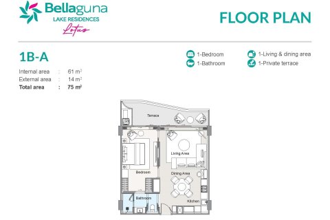 Condominio de 1 dormitorio en Bang Tao, Tailandia № 169902 - foto 20