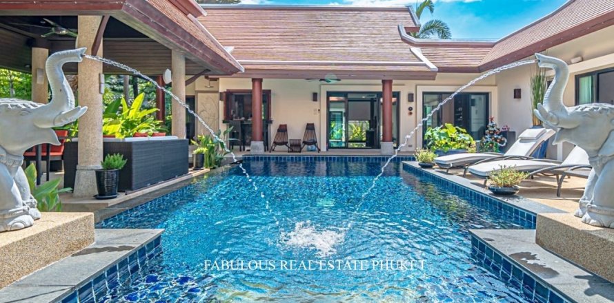 Chalet de 4 dormitorios en Rawai, Tailandia № 179644