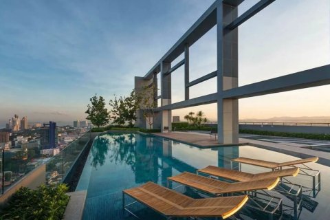 Wohnung in Pattaya, Thailand 2 Zimmer № 233867 - Foto 11