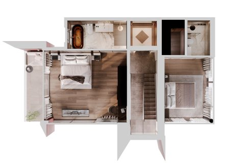 Villa in Karon, Thailand 4 Schlafzimmer № 170154 - Foto 29