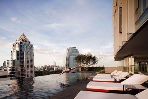 Condominio de 1 dormitorio en Bang Rak, Bangkok, Tailandia № 48028 - foto 12