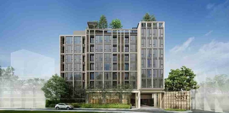 Condominio de 1 dormitorio en Bangkok, Tailandia № 184024