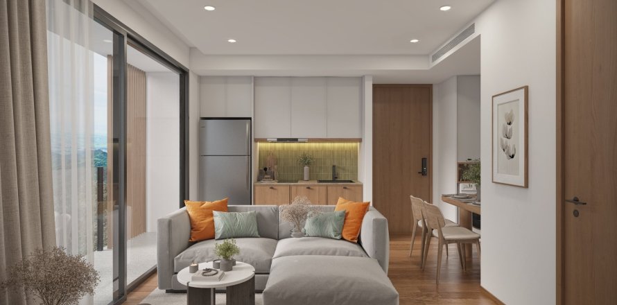 Apartamento de 1 dormitorio en VIP Tropika Phase 2, Phuket, Tailandia № 162383