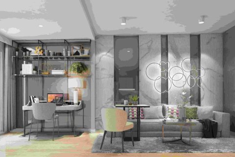 Condominio de 1 dormitorio en Thonburi, Bangkok, Tailandia № 183387 - foto 9