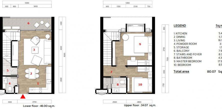 Hors-plan The Ozone Lagunia Condominium à Phuket, Thaïlande № 59189 - photo 1