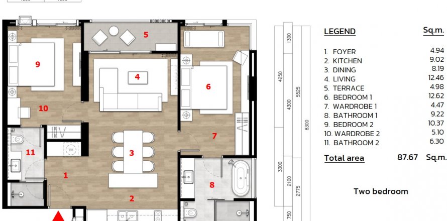 Off-Plan The Ozone Lagunia Condominium in Phuket, Thailand № 59189 - Foto 1