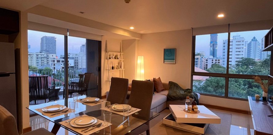 Condominio de 2 dormitorios en Watthana, Bangkok, Tailandia № 71872