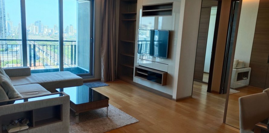Condo à Bangkok, Thaïlande, 2 chambres à The Address Asoke  № 71869