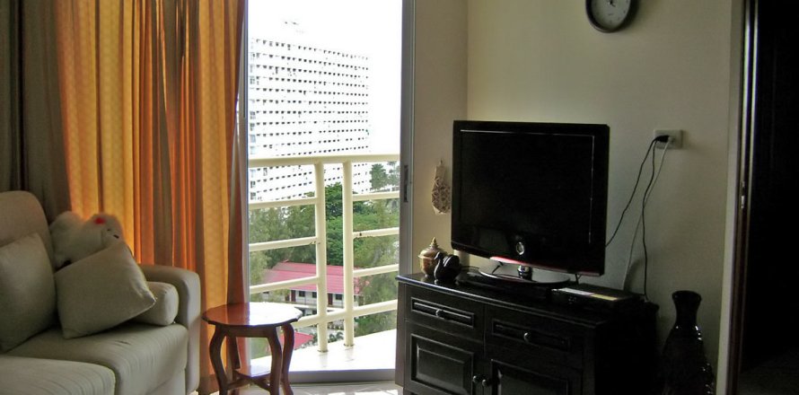 Estudio en el condominio en Jomtien Beach, Pattaya, Tailandia № 204021