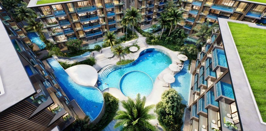 Apartamento de 1 dormitorio en ABOV Patong, Kathu, Tailandia № 144348