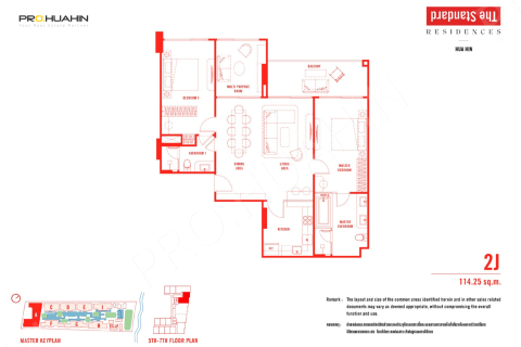 Apartment in Hua Hin, Thailand 2 bedrooms № 194872