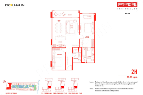 Apartment in Hua Hin, Thailand 2 bedrooms № 194874