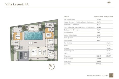 Chalet de 4 dormitorios en Bang Tao, Tailandia № 165799 - foto 8
