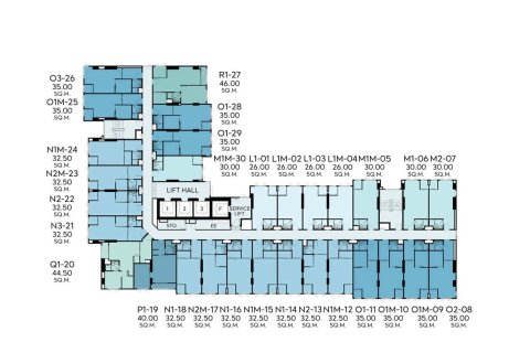 Eigentumswohnung in Phaya Thai, Bangkok, Thailand, 2 Schlafzimmer № 170171 - Foto 12