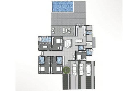 Chalet de 4 dormitorios en Chiang Mai, Tailandia № 146592 - foto 12
