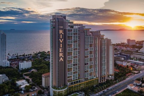 Eigentumswohnung in Pattaya, Thailand, 2 Schlafzimmer in The Riviera Jomtien  № 146588
