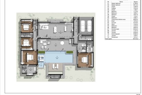 วิลล่าในหาดลายัน, ประเทศไทย 4 ห้องนอน № 166575 - รูปถ่าย 16