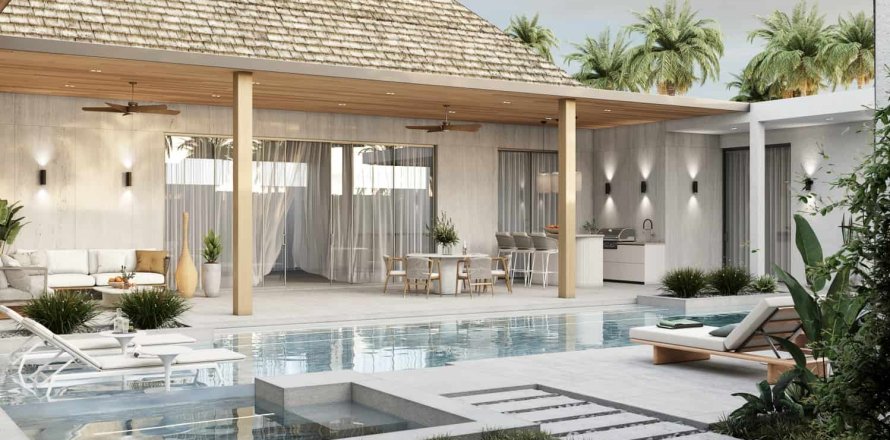 Villa in Bang Tao, Thailand 4 bedrooms № 166580