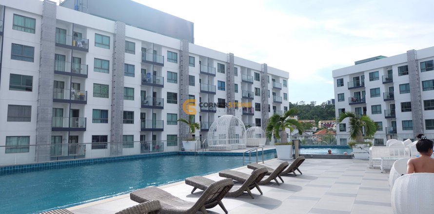Estudio en el condominio en Pattaya, Tailandia № 204853