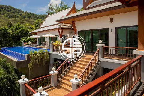 Chalet de 4 dormitorios en Rawai, Tailandia № 202119 - foto 7