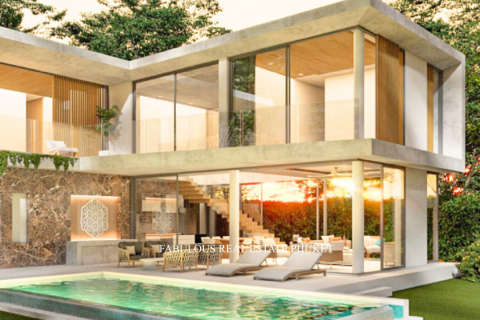 Chalet de 3 dormitorios en Bang Tao, Tailandia № 179568