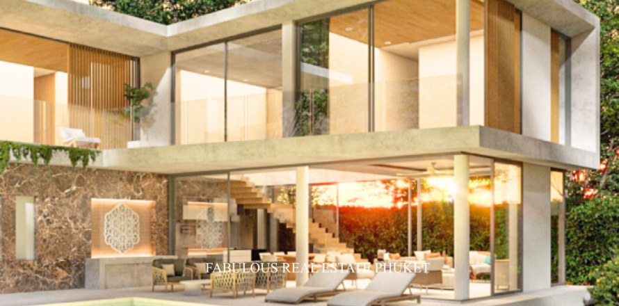 Chalet de 3 dormitorios en Bang Tao, Tailandia № 179568
