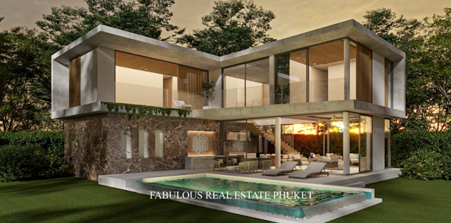 Chalet de 4 dormitorios en Bang Tao, Tailandia № 179567