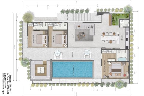 Chalet de 4 dormitorios en Ko Samui, Tailandia № 165108 - foto 10