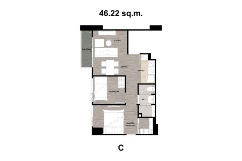 Condominio de 2 dormitorios en Bangkok, Tailandia № 166342 - foto 20