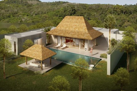 Chalet de 3 dormitorios en Phuket, Tailandia № 166337