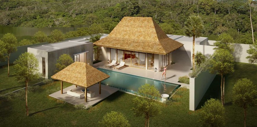 Chalet de 3 dormitorios en Phuket, Tailandia № 166337