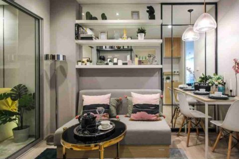 Condominio de 1 dormitorio en Thonburi, Bangkok, Tailandia № 208875 - foto 6