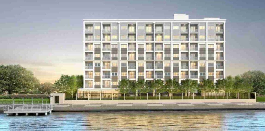 Condominio de 1 dormitorio en Thonburi, Bangkok, Tailandia № 208875